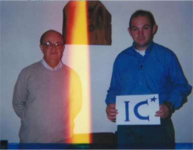 Irmão Sergio e Cardeal Dom Eusébio na  Autorização da IS